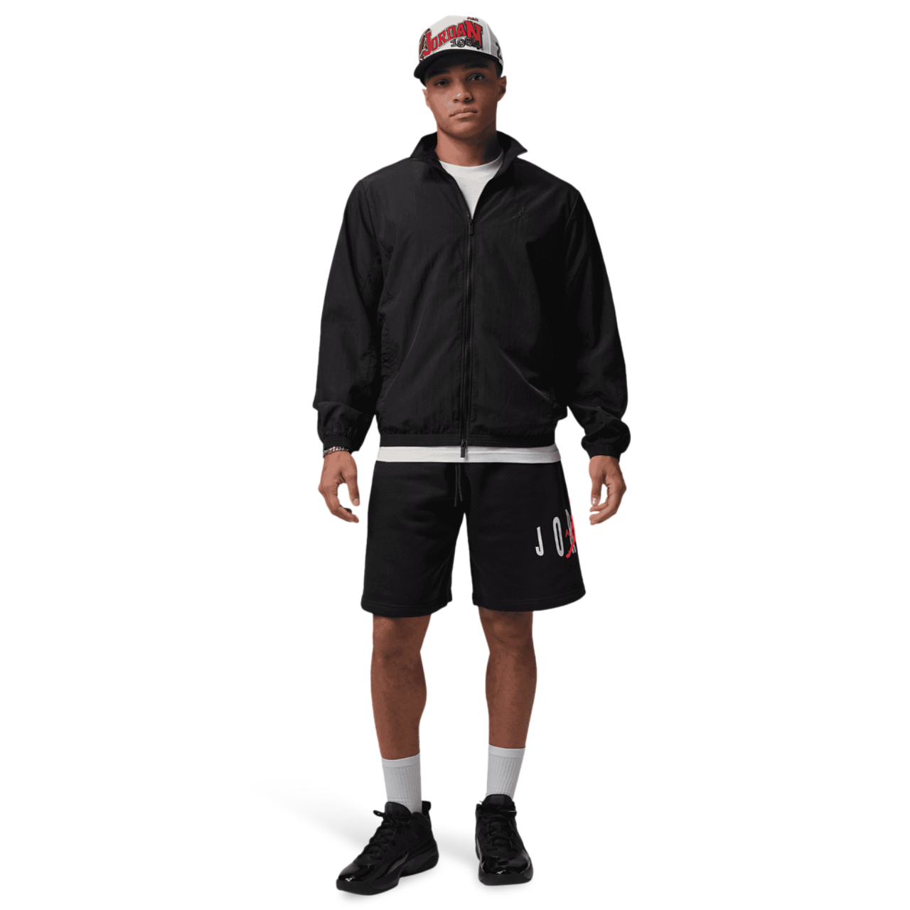 Jordan Brooklyn Stretch Fleece Short Image 7 of 7. Tap to open photo gallery.