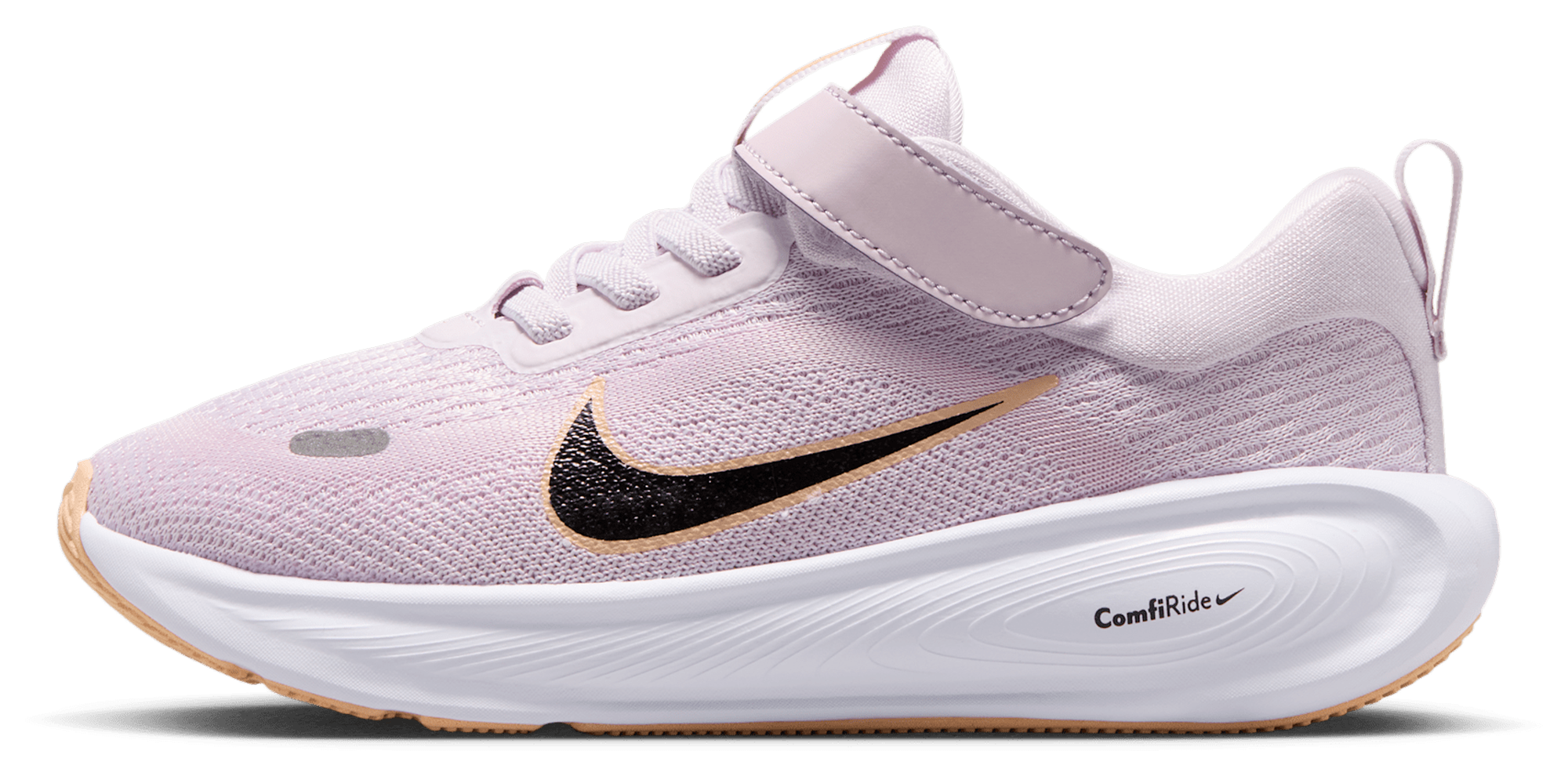Nike Stellar Ride 童款 - Bleached Lilac/Black/Pink Foam - Image 2