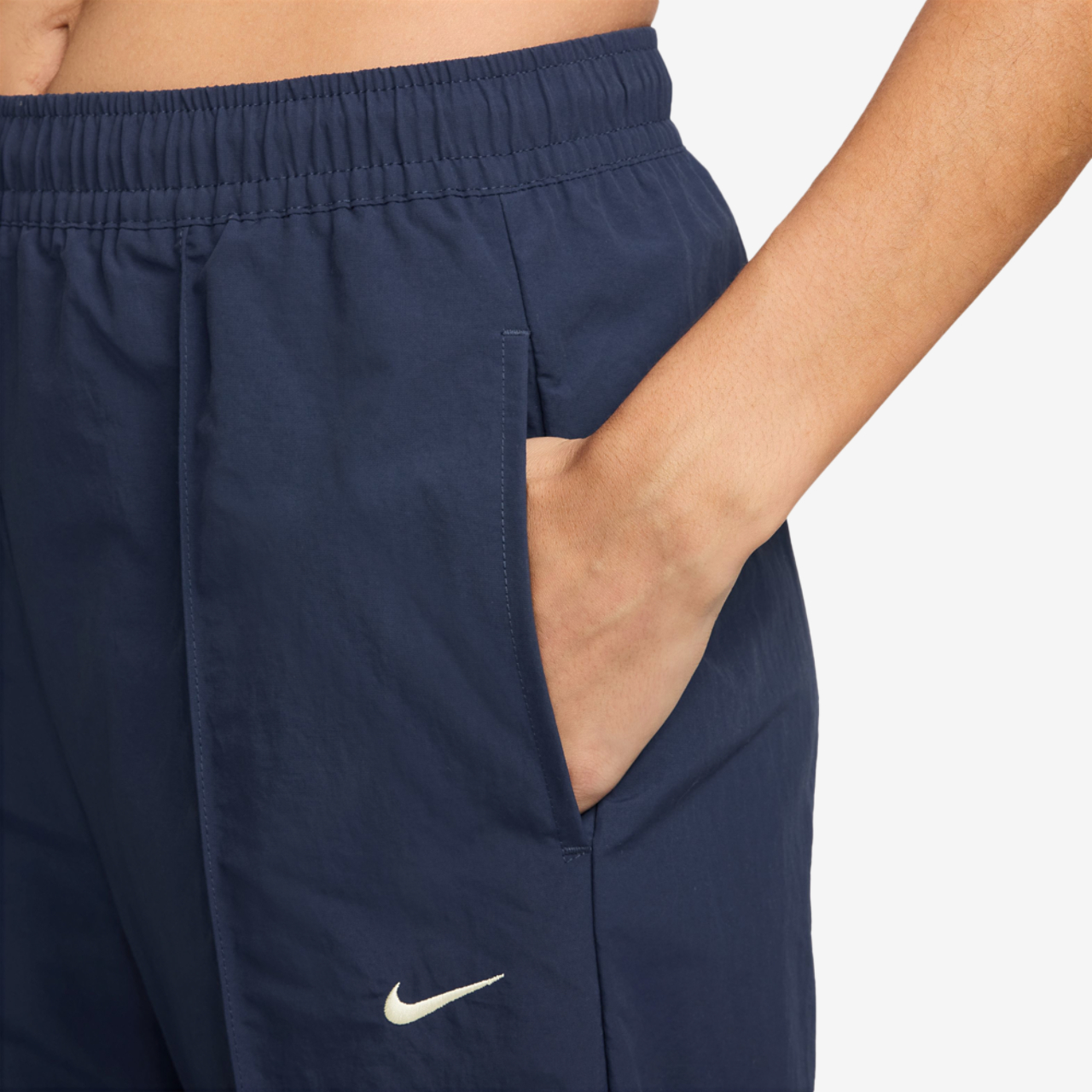 Nike Trend Woven Mid Rise Pants Image 3 of 3. Tap to open photo gallery.