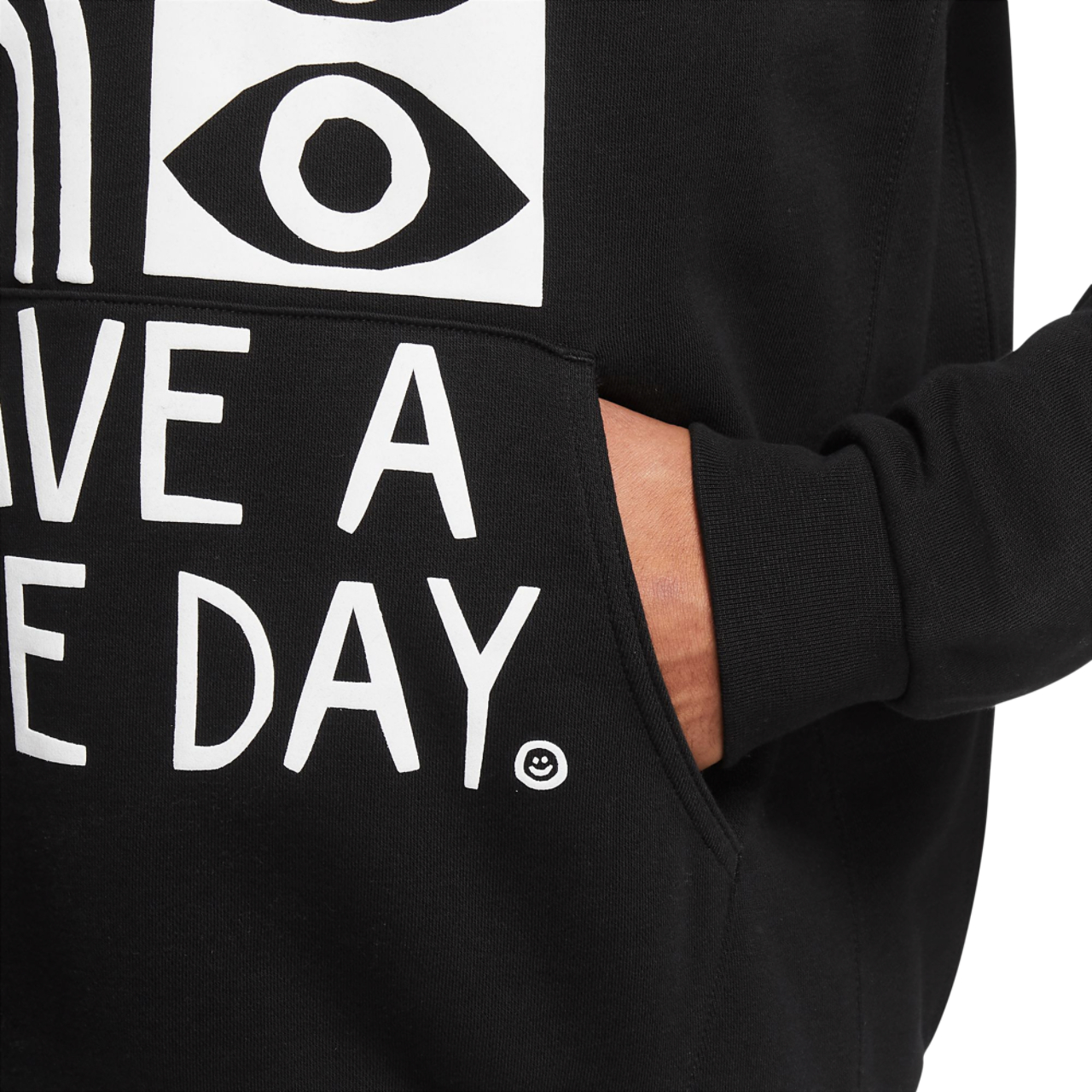 Nike HBR Fleece Tech Pullover Hoodie Image 3 of 3. Tap to open photo gallery.