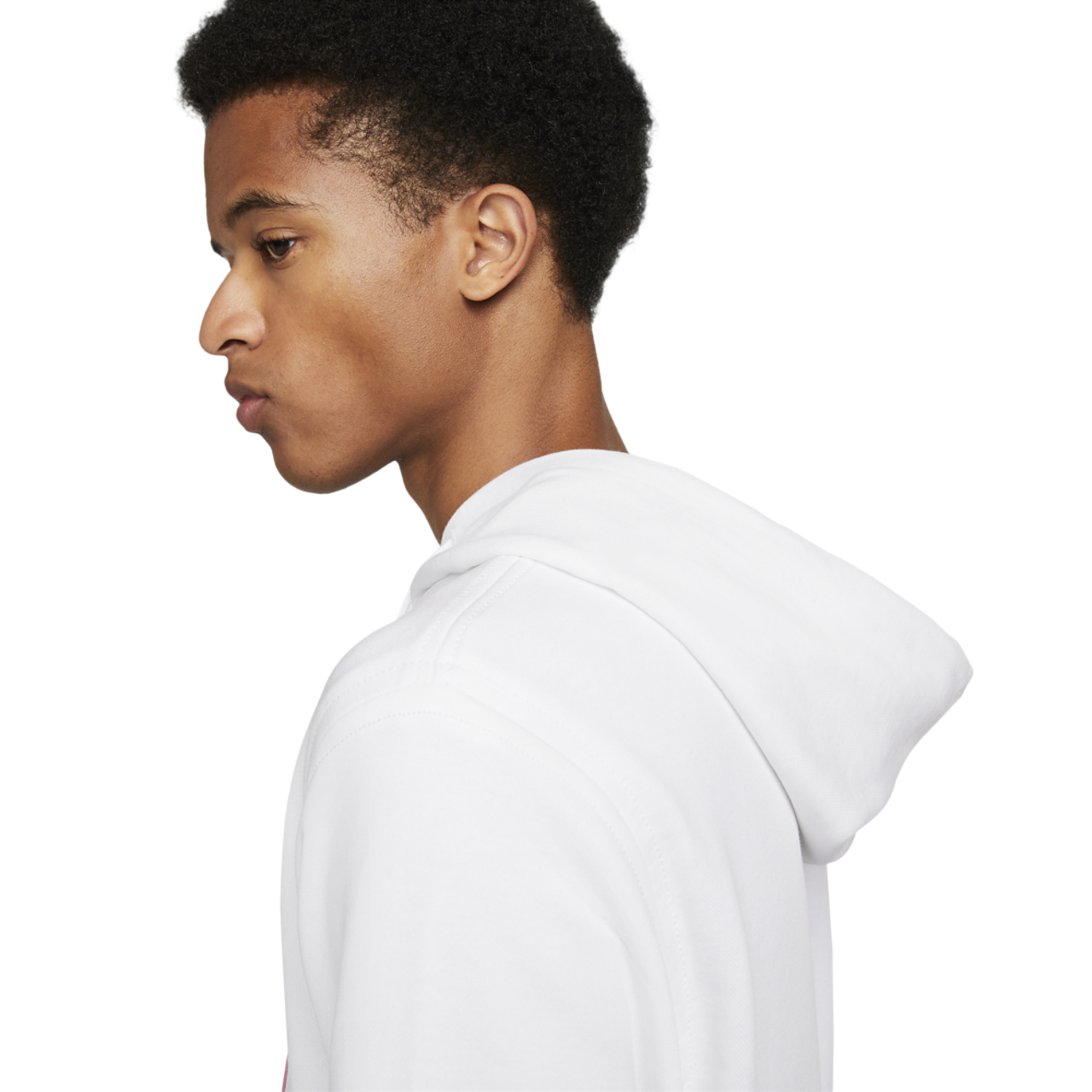 Nike HBR Fleece Tech Pullover Hoodie Image 5 of 5. Tap to open photo gallery.