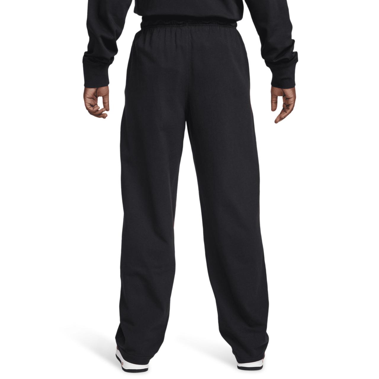 Nike Club Knit Open Hem Pants Image 2 of 9. Tap to open photo gallery.