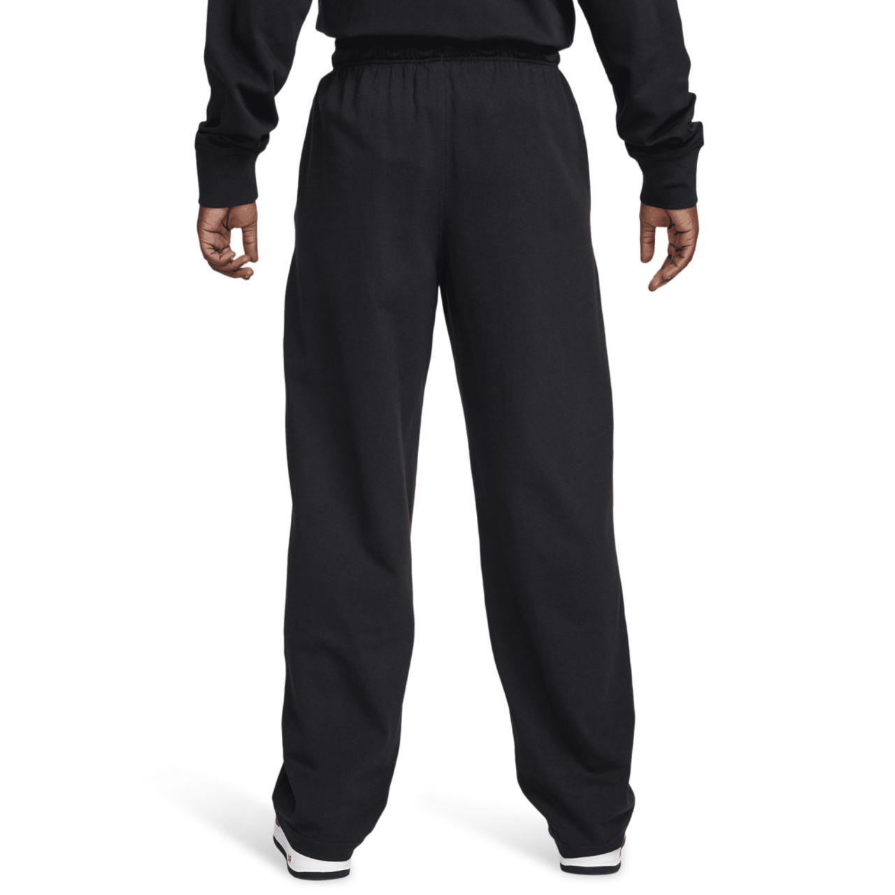 Nike Club Knit Open Hem Pants Image 2 of 9. Tap to open photo gallery.