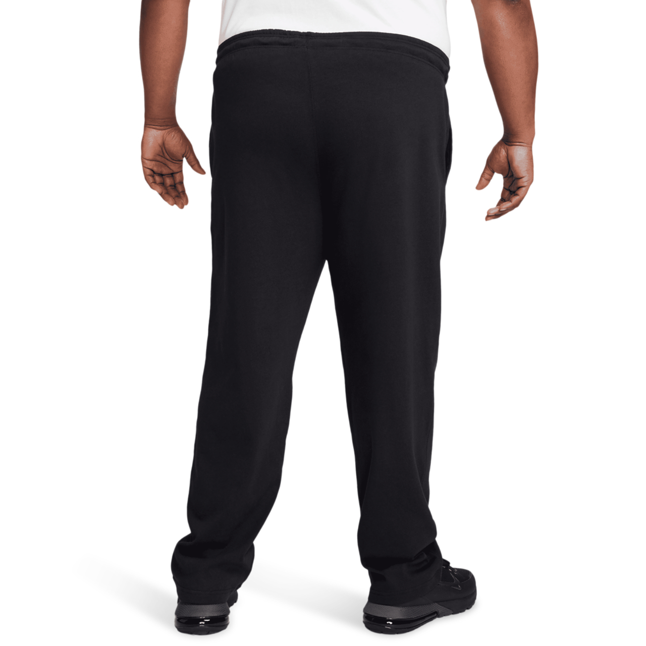 Nike Club Knit Open Hem Pants Image 6 of 9. Tap to open photo gallery.