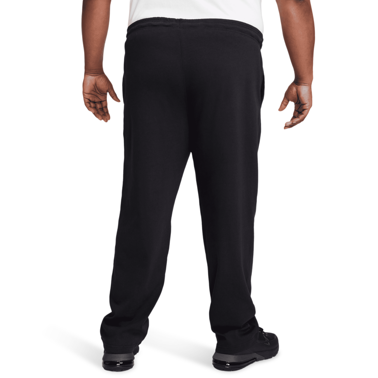 Nike Club Knit Open Hem Pants Image 6 of 9. Tap to open photo gallery.