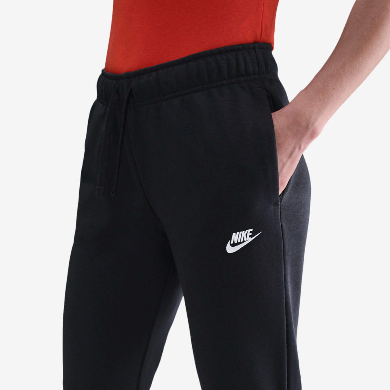 Nike NSW Club Fleece MR Pants Image 1 of 4. Tap to open photo gallery.