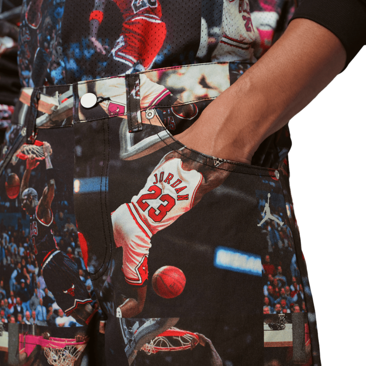 Jordan Flight AOP Woven Pants - Men's | Foot Locker