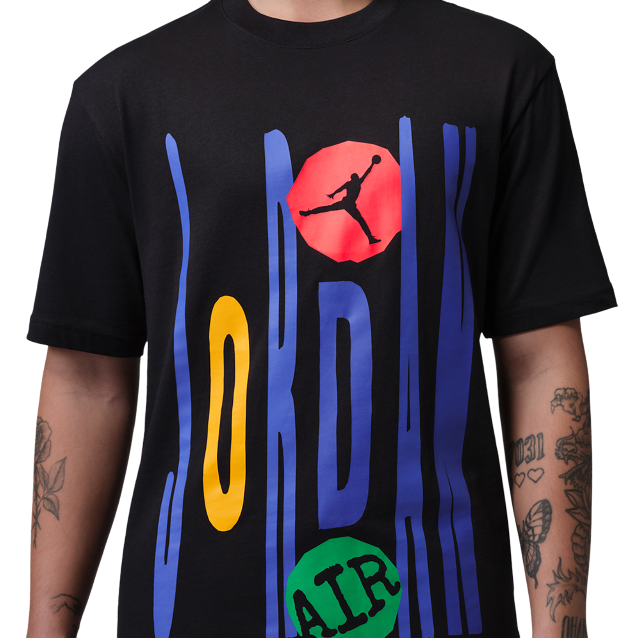 Jordan Technicolor WM Graphic Short Sleeve Crew - Men's | Foot Locker