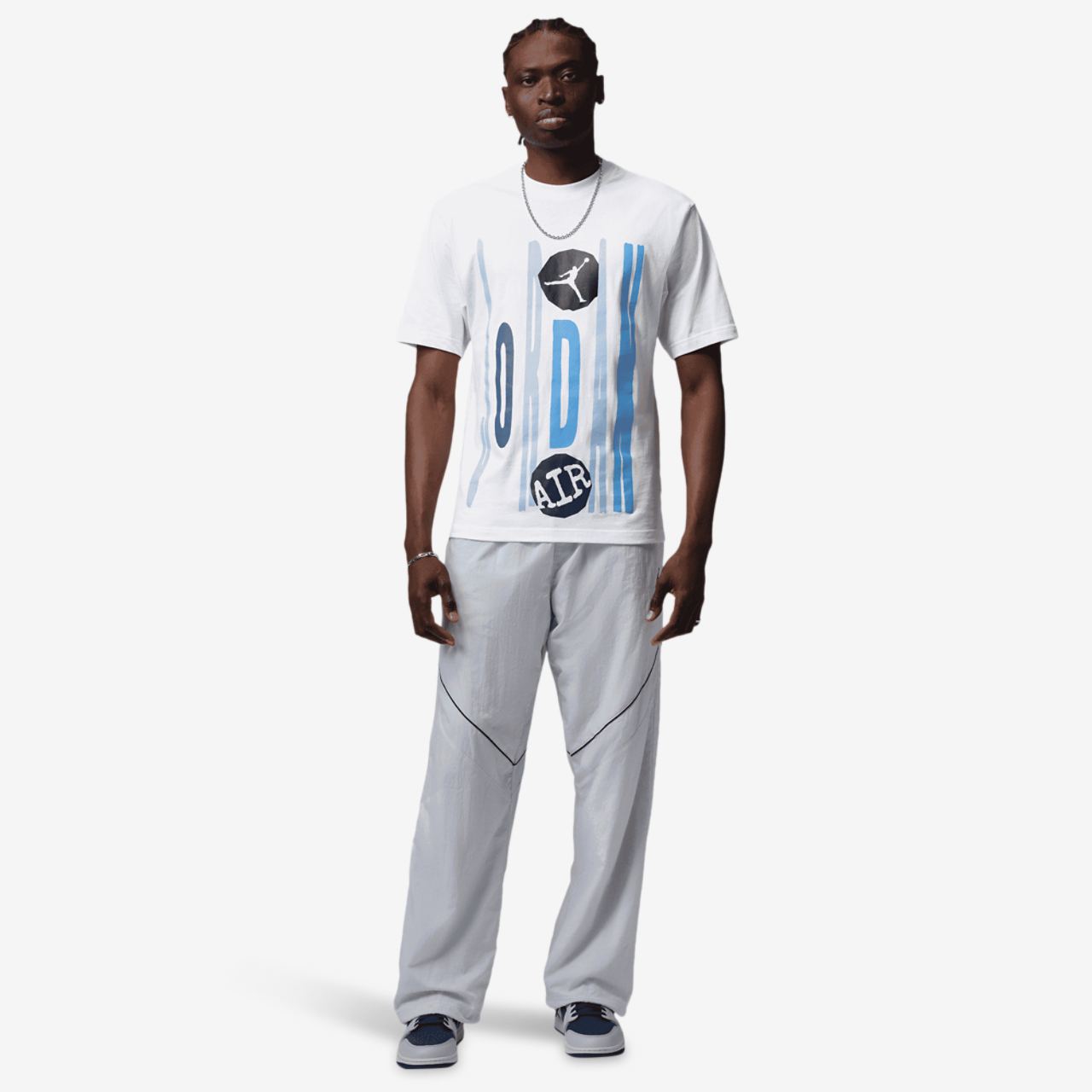 Jordan Technicolor WM Graphic Short Sleeve Crew - Men's | Foot Locker