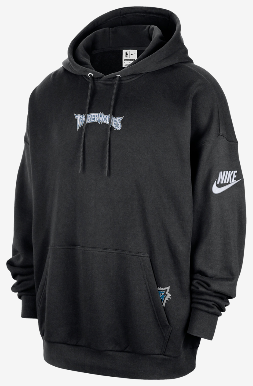 Nike Timberwolves Premium Pullover Hoodie Image 1 of 3. Tap to open photo gallery.