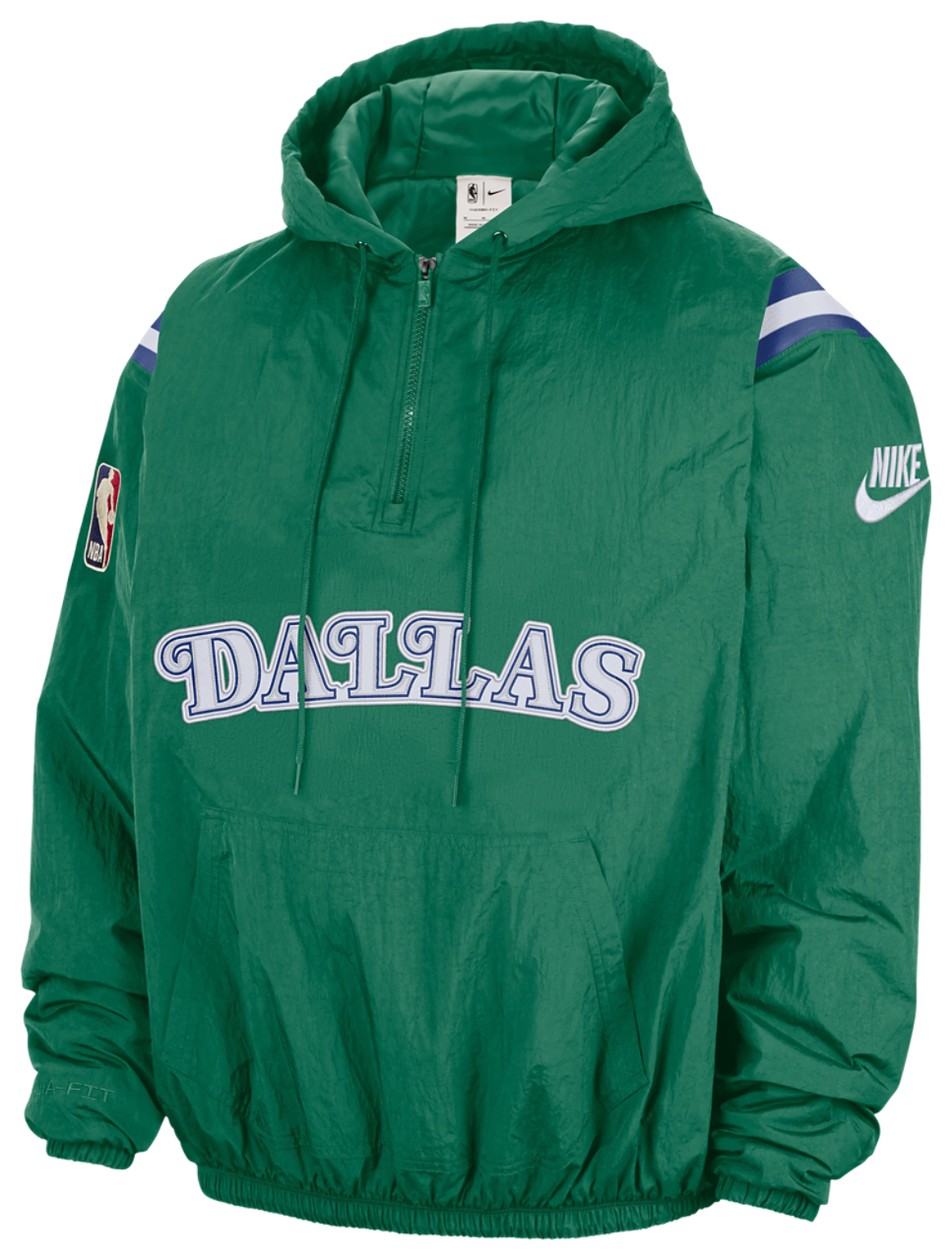 Nike Mavericks Woven LND Half-Zip Hoodie - Men's | Foot Locker