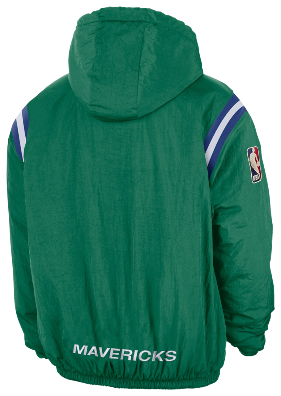 Nike Mavericks Woven LND Half-Zip Hoodie Image 2 of 3. Tap to open photo gallery.