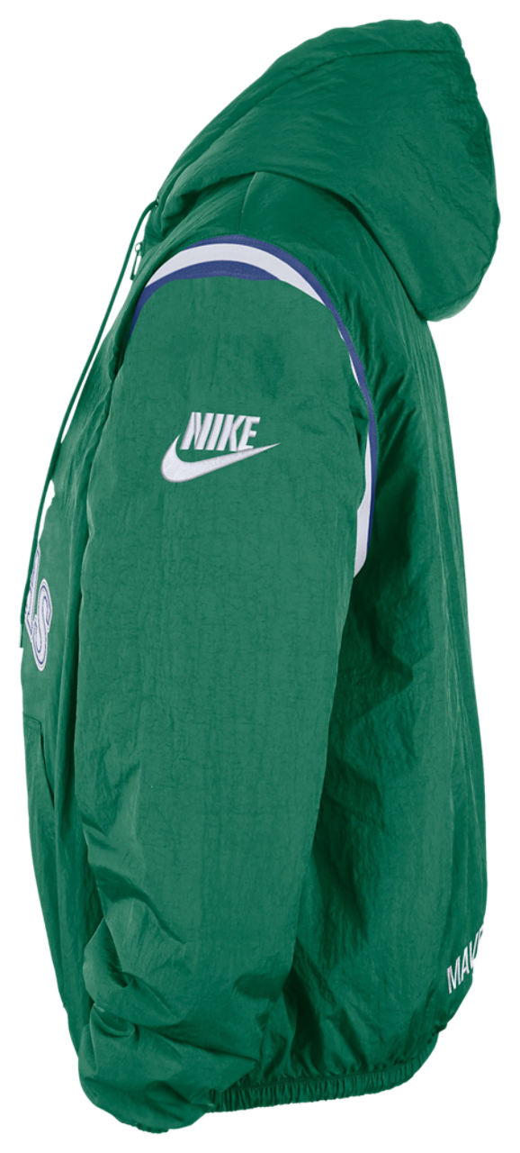 Nike Mavericks Woven LND Half-Zip Hoodie Image 3 of 3. Tap to open photo gallery.