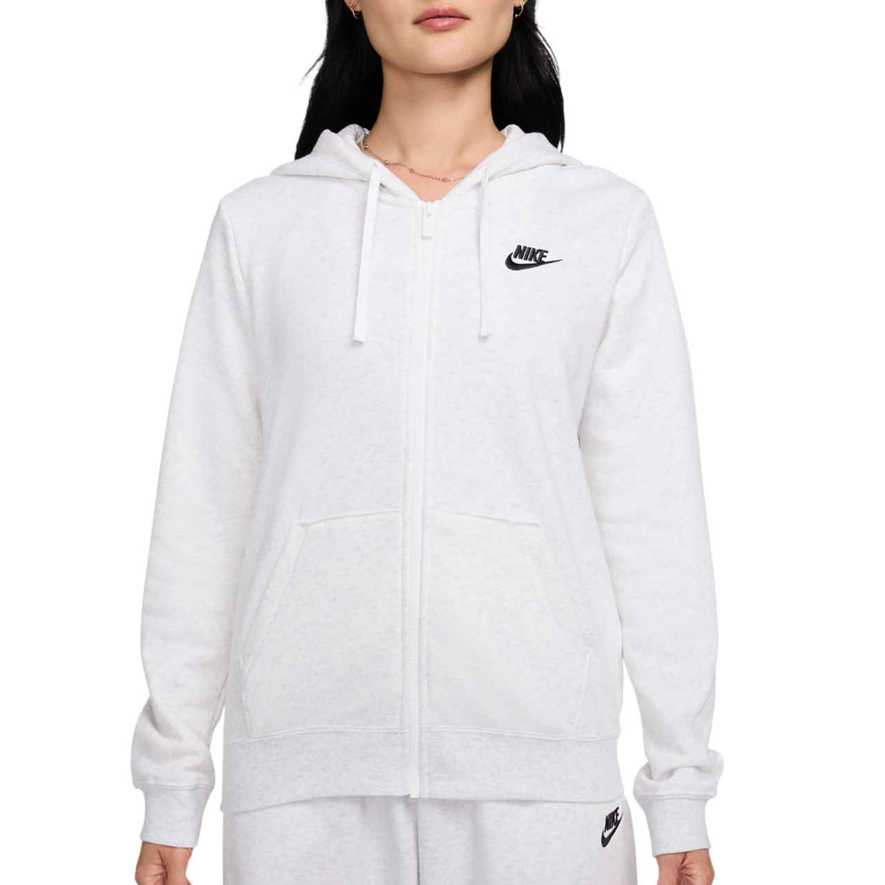 Nike NSW Club Fleece FZ Hoodie - Women's | Foot Locker