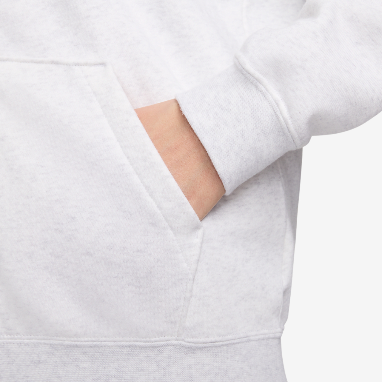 Nike NSW Club Fleece FZ Hoodie Image 6 of 8. Tap to open photo gallery.