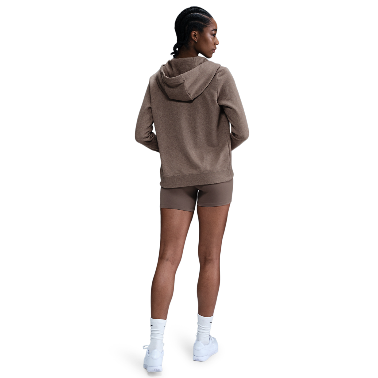 Nike NSW Club Fleece FZ Hoodie Image 2 of 4. Tap to open photo gallery.