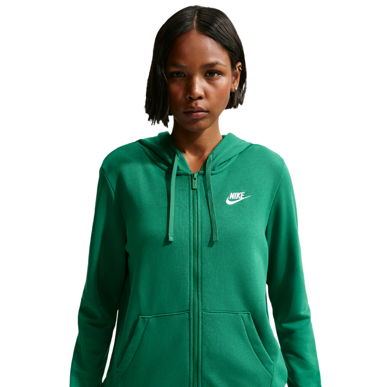 Nike NSW Club Fleece FZ Hoodie - Women's | Foot Locker