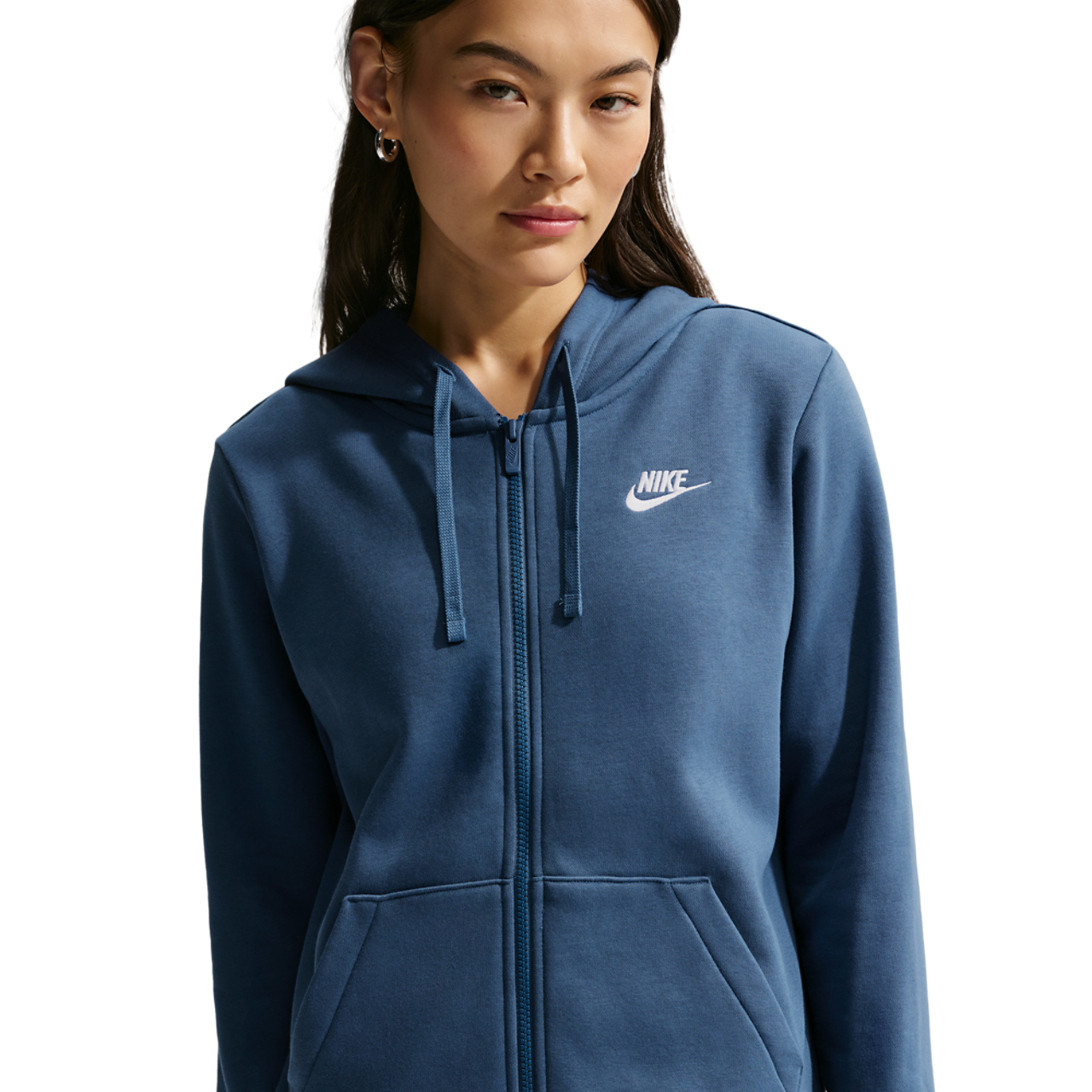 Nike NSW Club Fleece FZ Hoodie - Women's | Foot Locker