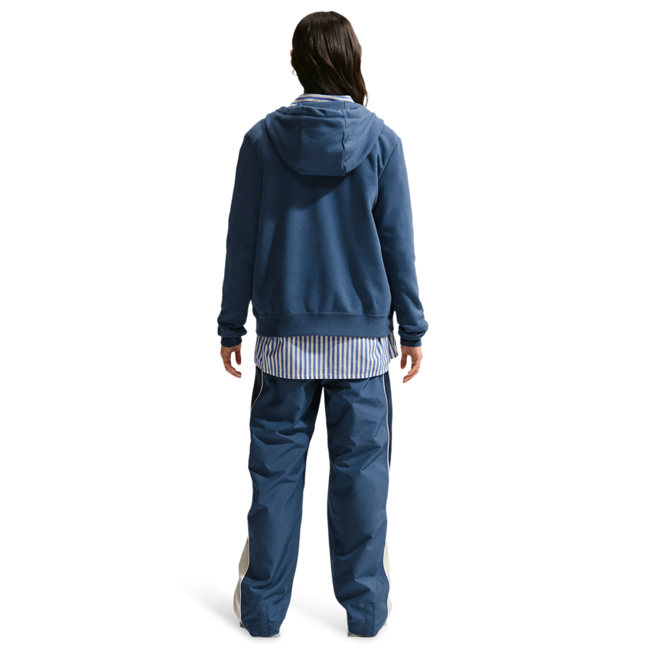 Nike NSW Club Fleece FZ Hoodie Image 3 of 3. Tap to open photo gallery.