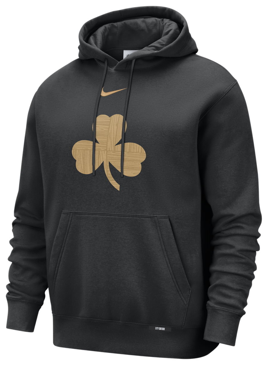 Nike Celtics Club Logo City Edition Hoodie Image 1 of 2. Tap to open photo gallery.