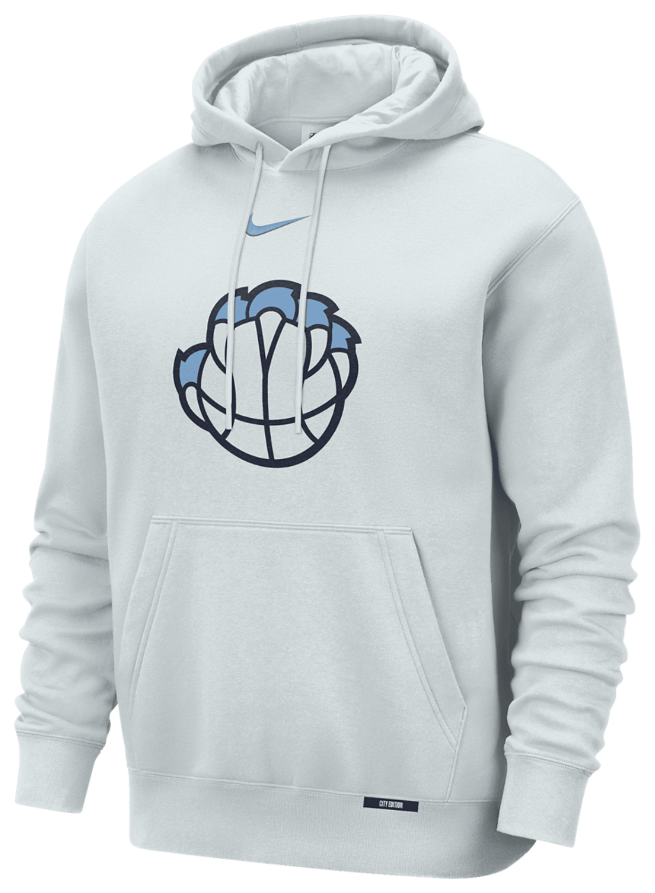 Nike Grizzlies Club Logo City Edition Hoodie Image 1 of 2. Tap to open photo gallery.