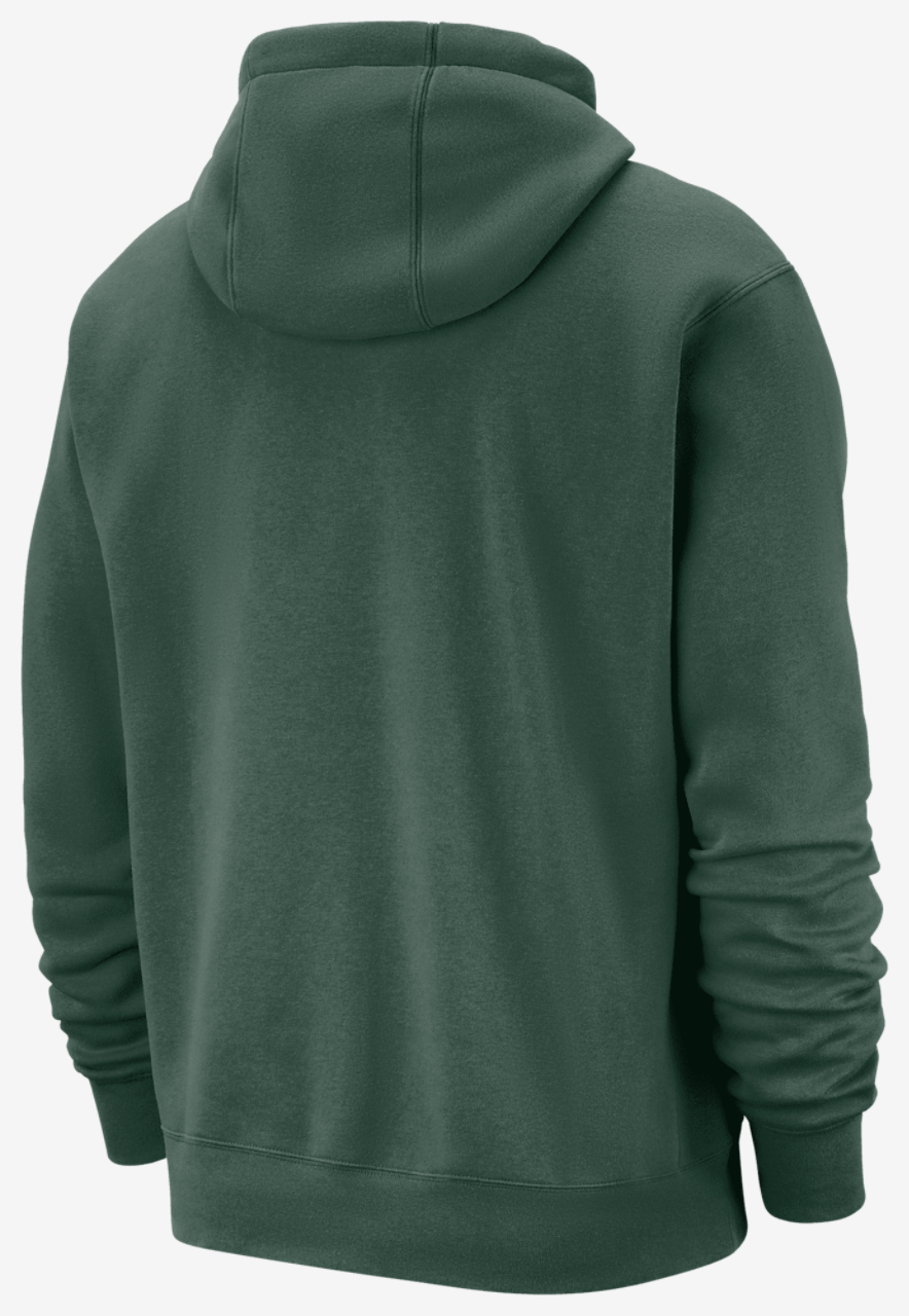 Nike Bucks Club Logo City Edition Hoodie Image 2 of 2. Tap to open photo gallery.