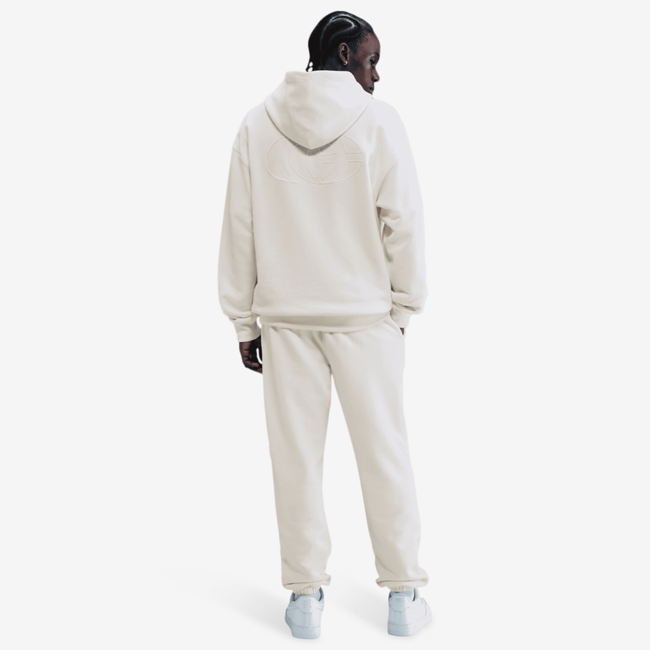 Nike Caitlin Clark U Premium Fleece Pants Image 2 of 7. Tap to open photo gallery.