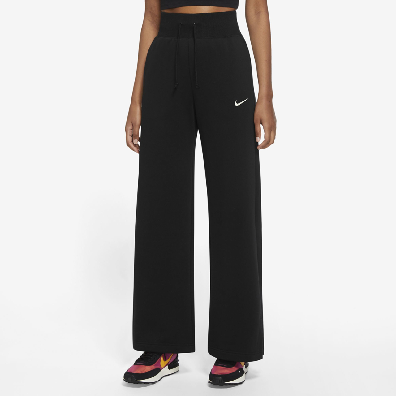 Nike Phoenix High Rise Wide Pants Image 1 of 2. Tap to open photo gallery.