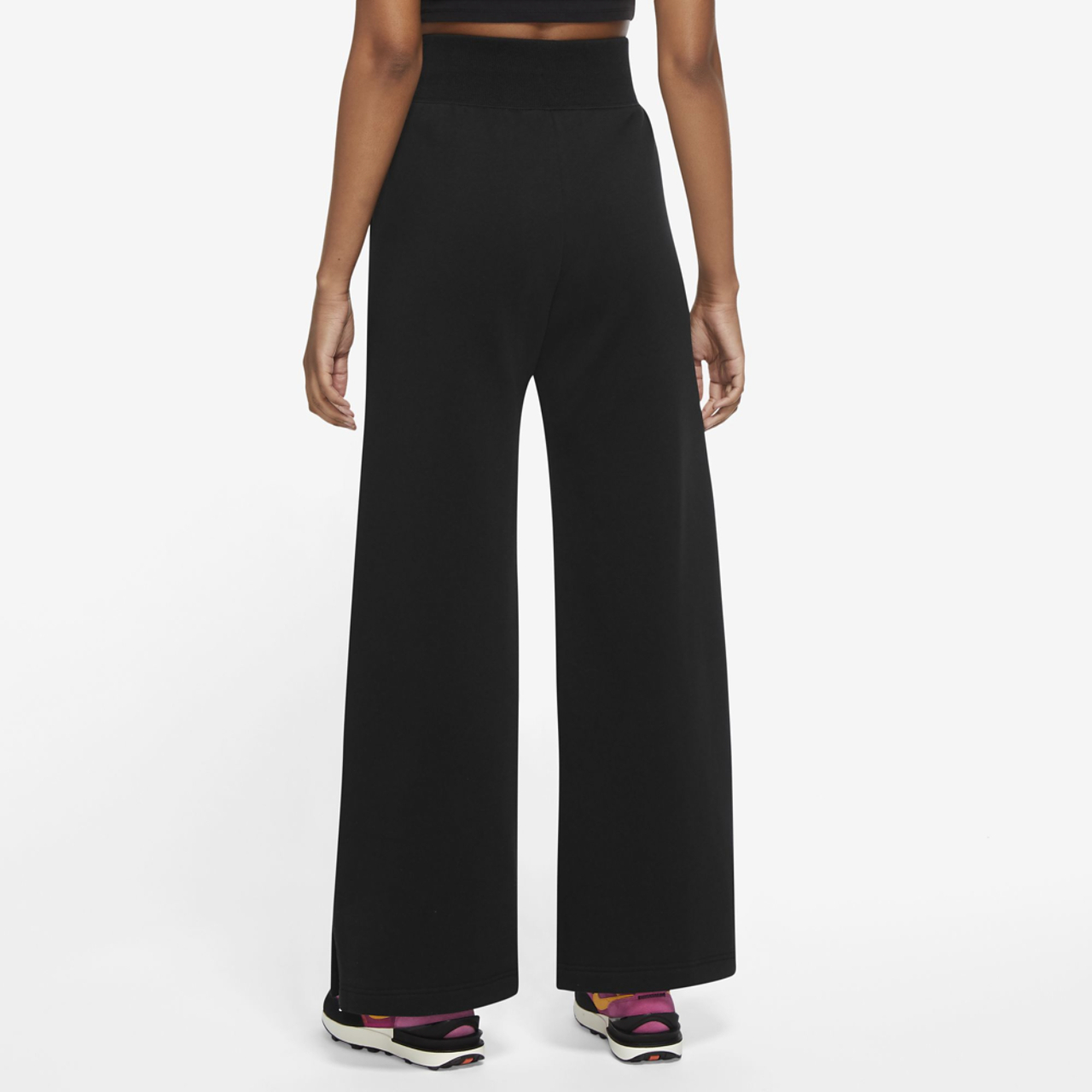 Nike Phoenix High Rise Wide Pants Image 2 of 2. Tap to open photo gallery.