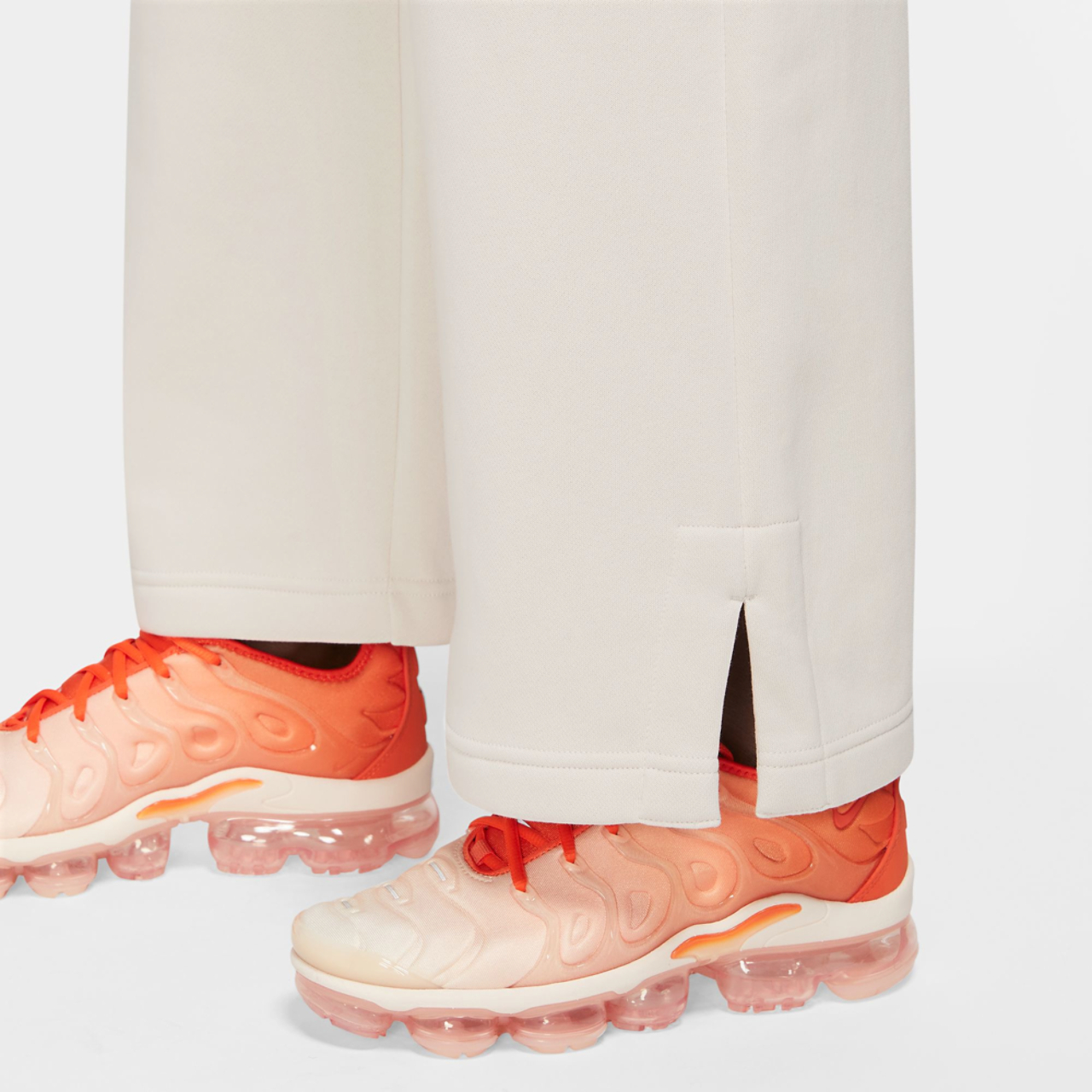 Nike Phoenix High Rise Wide Pants Image 3 of 3. Tap to open photo gallery.