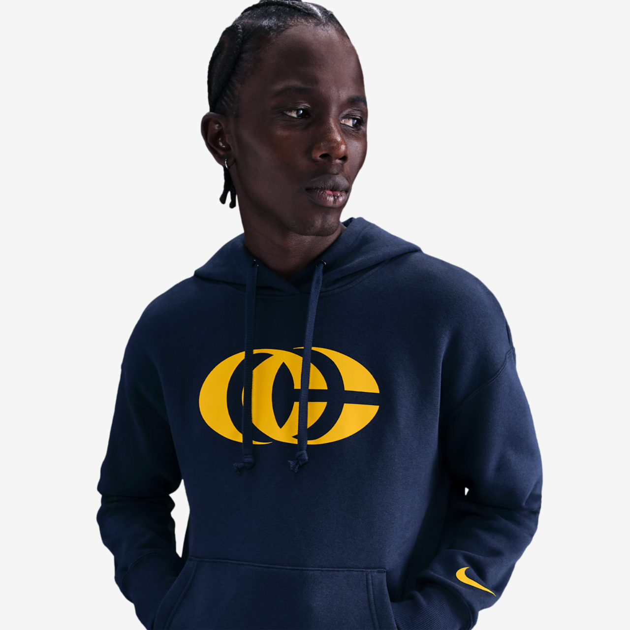 Nike CC Fleece Pullover Essentials Hoodie Image 1 of 3. Tap to open photo gallery.