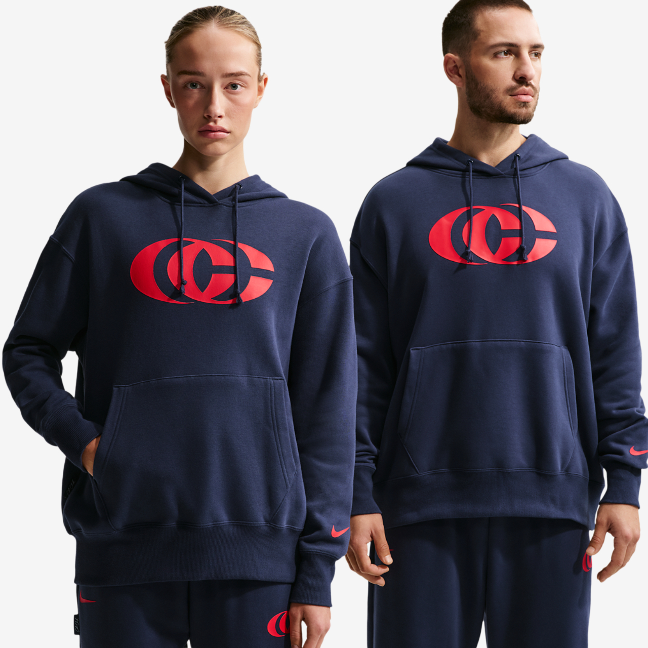 Nike CC Fleece Pullover Essentials Hoodie Image 1 of 6. Tap to open photo gallery.