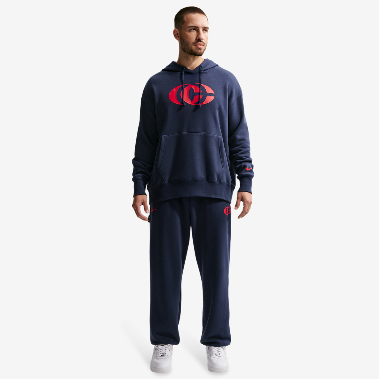 Nike CC Fleece Pullover Essentials Hoodie Image 6 of 6. Tap to open photo gallery.