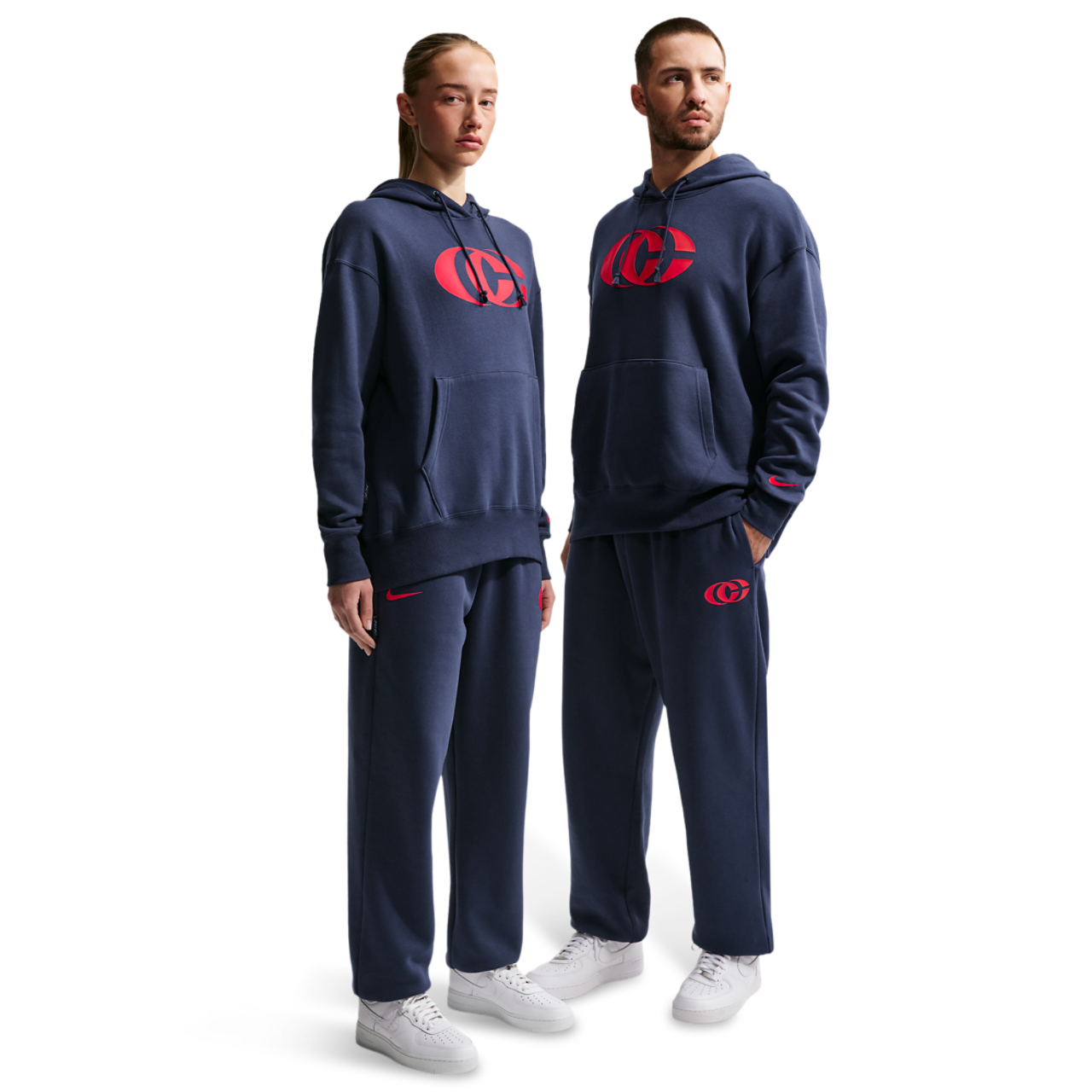Nike CC Essentials Fleece Pant Image 5 of 5. Tap to open photo gallery.