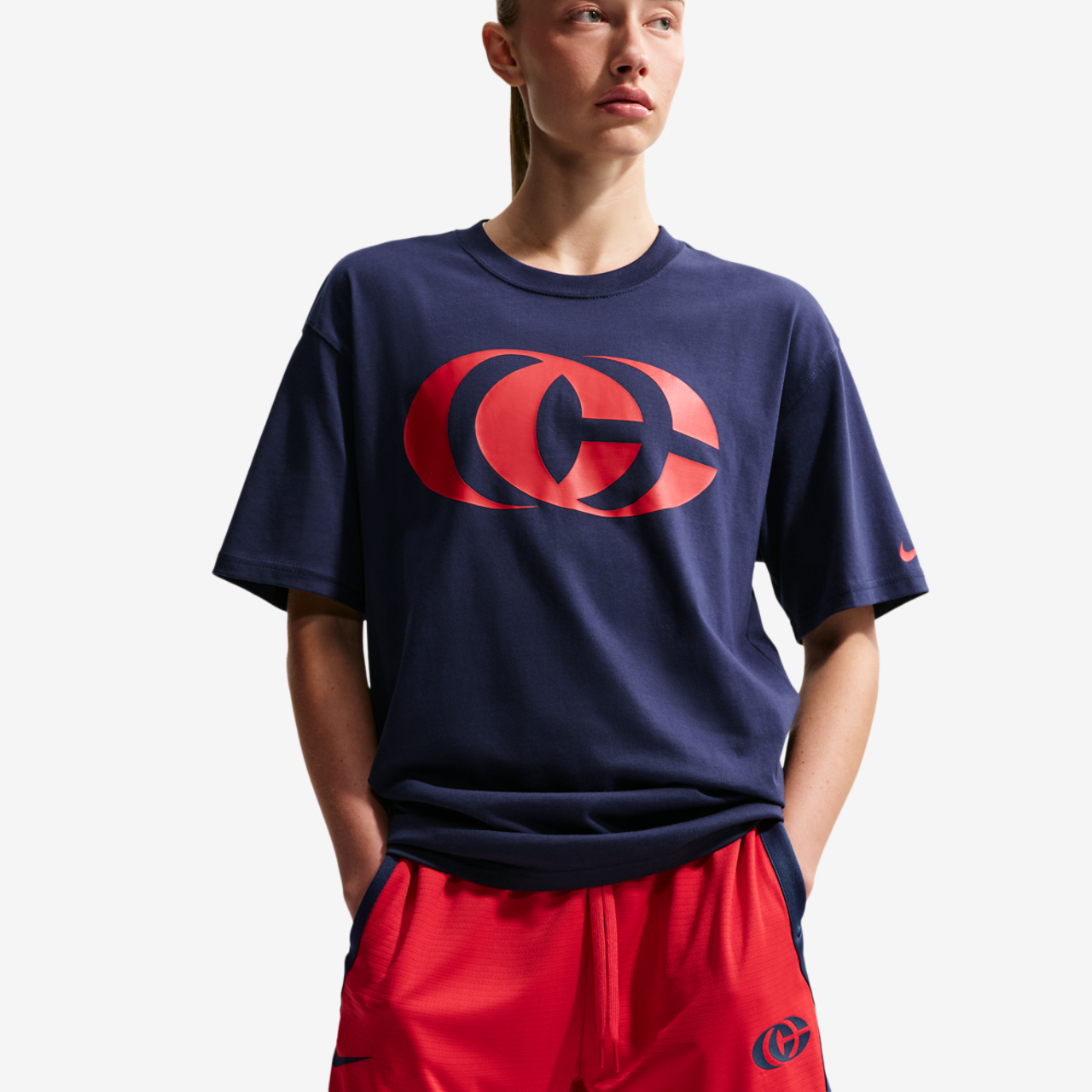 Nike CC Dri-FIT Crossover 5" Shorts Image 3 of 5. Tap to open photo gallery.