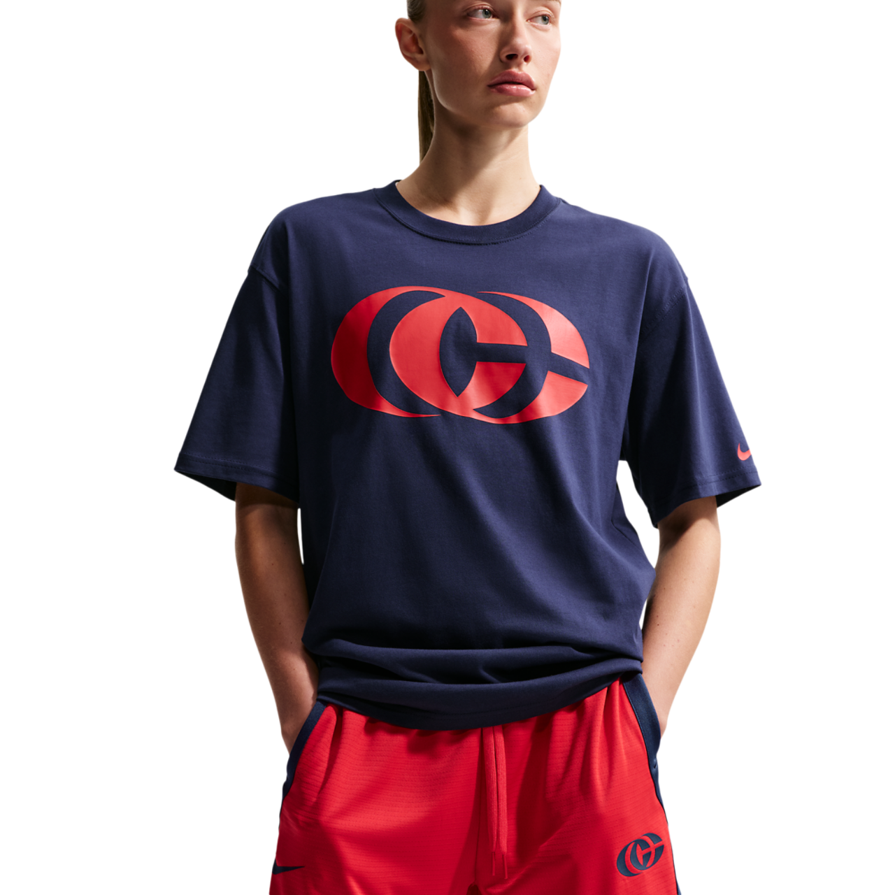 Nike CC Dri-FIT Crossover 5" Shorts Image 3 of 5. Tap to open photo gallery.