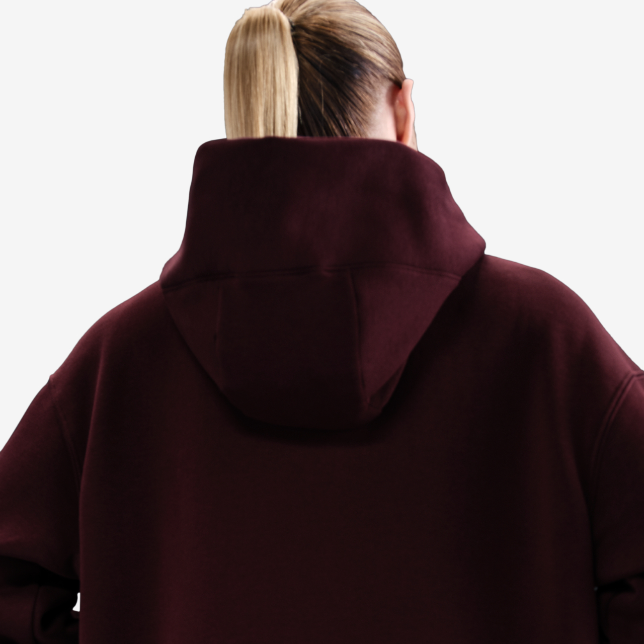 Nike Phoenix Fleece Long Sleeve Full-Zip Image 2 of 4. Tap to open photo gallery.