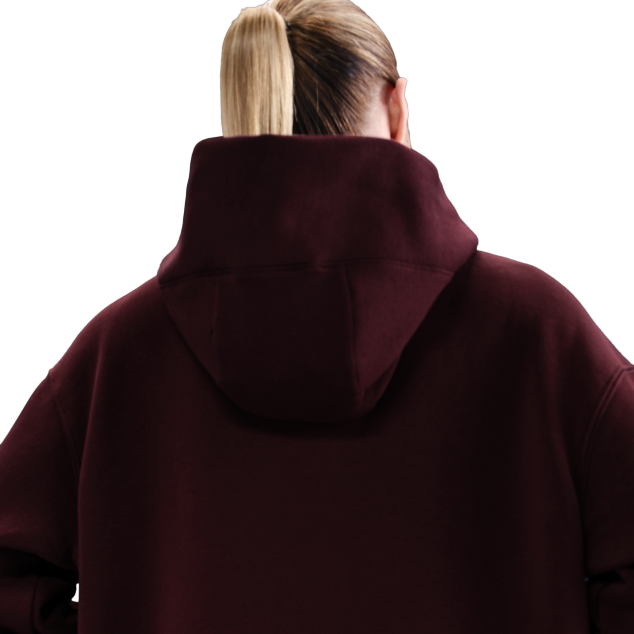 Nike Phoenix Fleece Long Sleeve Full-Zip Image 2 of 4. Tap to open photo gallery.
