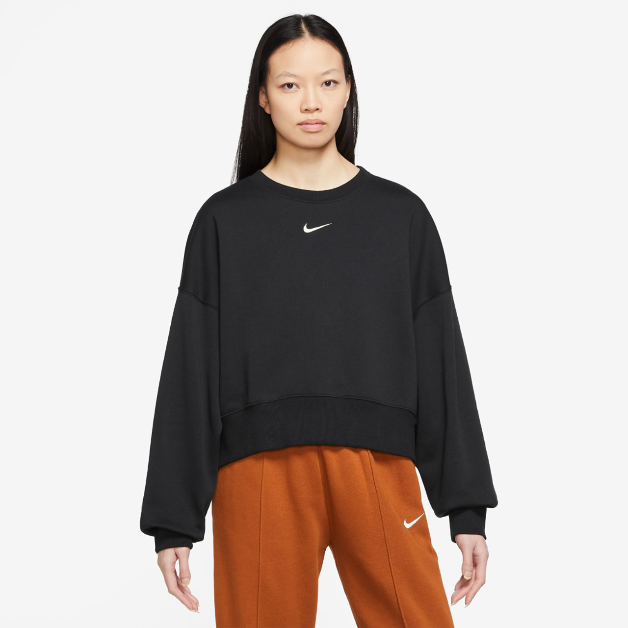 Nike NSW Style Fleece Crew OOS - Women's | Foot Locker