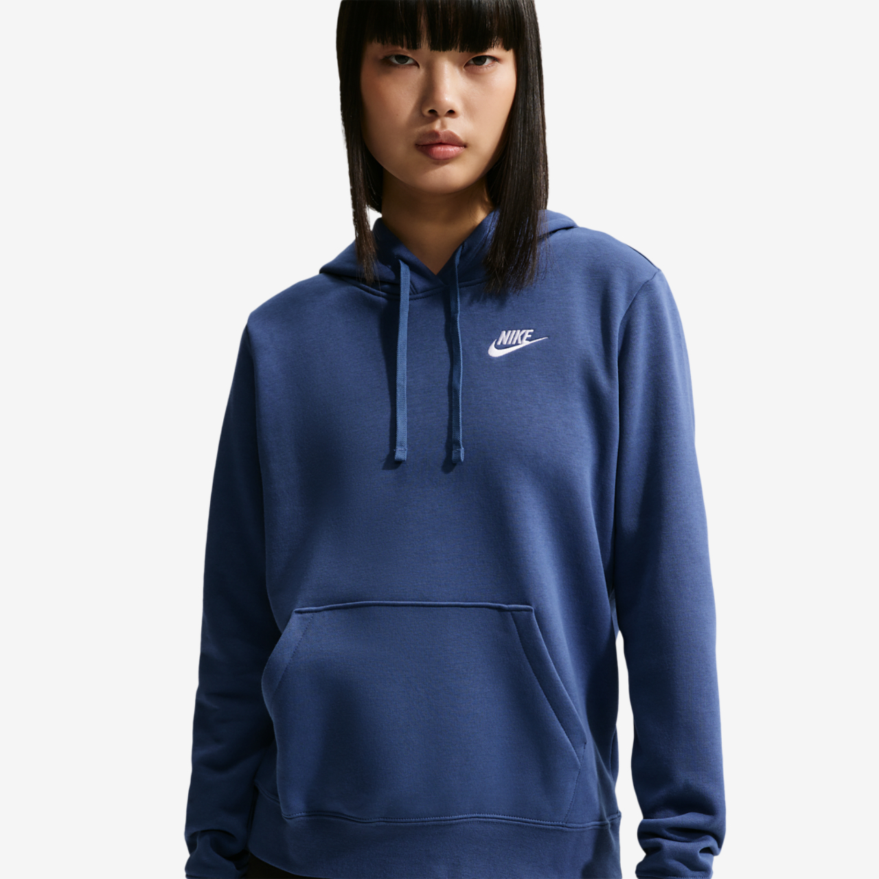 Nike NSW Club Fleece PO Hoodie Image 1 of 4. Tap to open photo gallery.