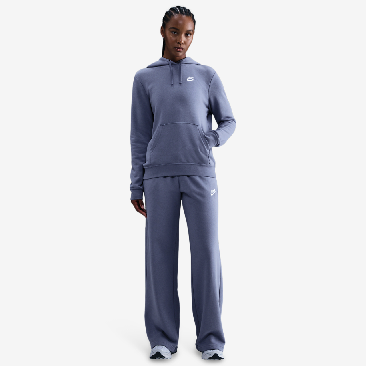 Nike NSW Club Fleece PO Hoodie Image 3 of 4. Tap to open photo gallery.