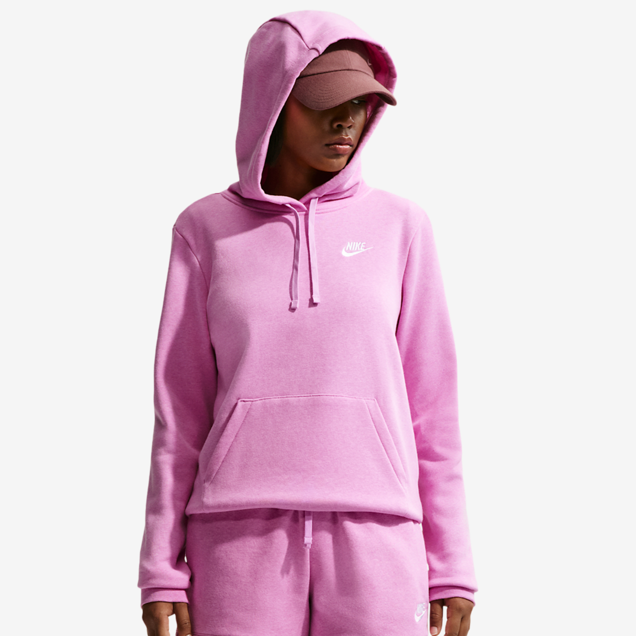 Nike NSW Club Fleece PO Hoodie Image 1 of 7. Tap to open photo gallery.