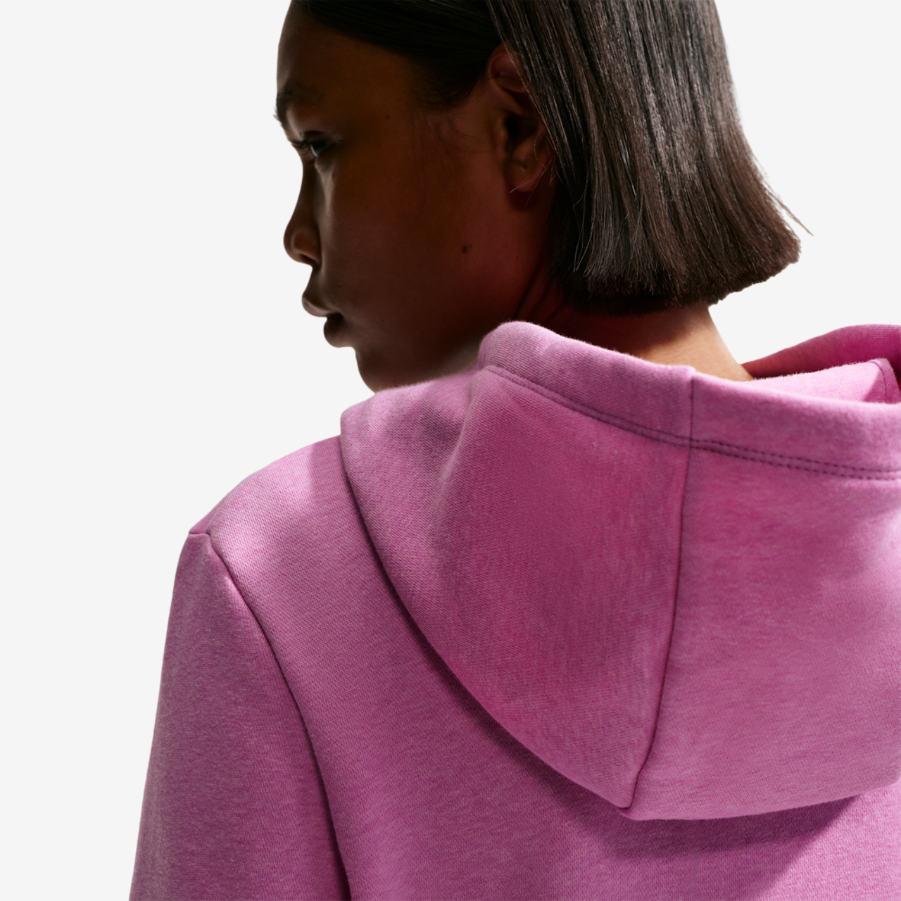 Nike NSW Club Fleece PO Hoodie Image 5 of 7. Tap to open photo gallery.