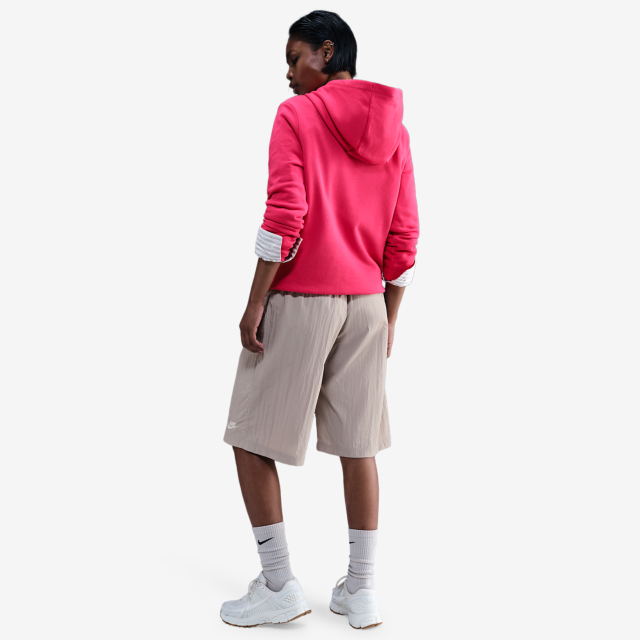 Nike NSW Club Fleece PO Hoodie Image 4 of 4. Tap to open photo gallery.