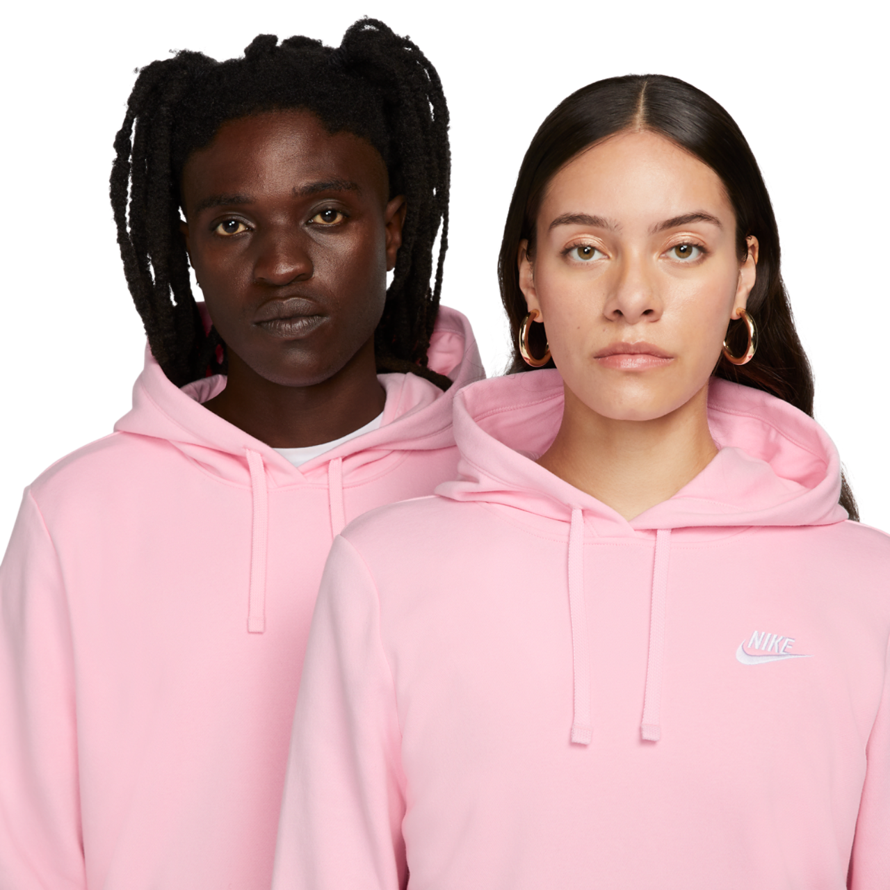 Nike NSW Club Fleece PO Hoodie Image 3 of 4. Tap to open photo gallery.