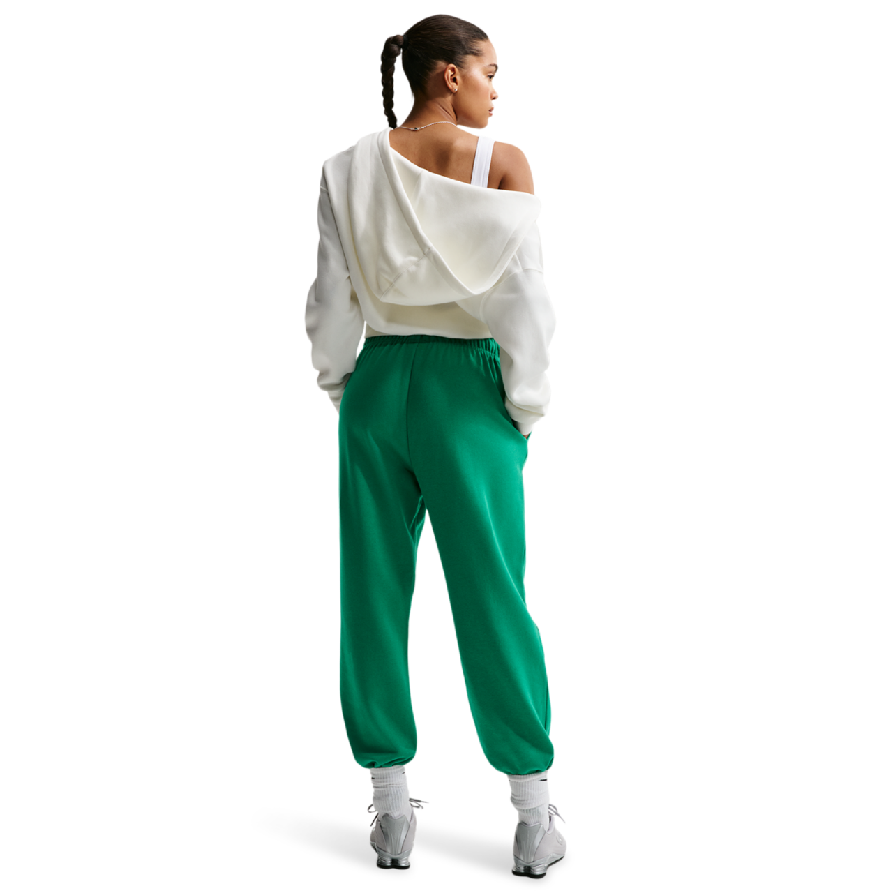 Nike NSW Club Fleece MR Pants Image 7 of 7. Tap to open photo gallery.