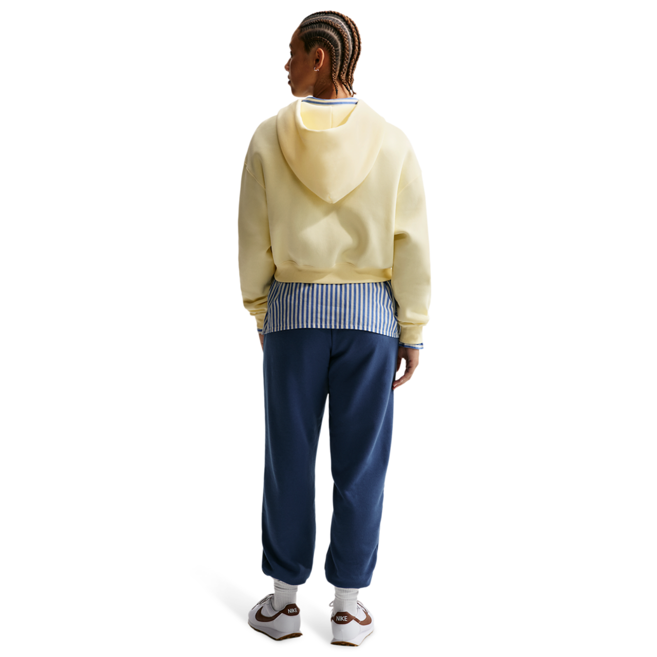 Nike NSW Club Fleece MR Pants Image 4 of 5. Tap to open photo gallery.