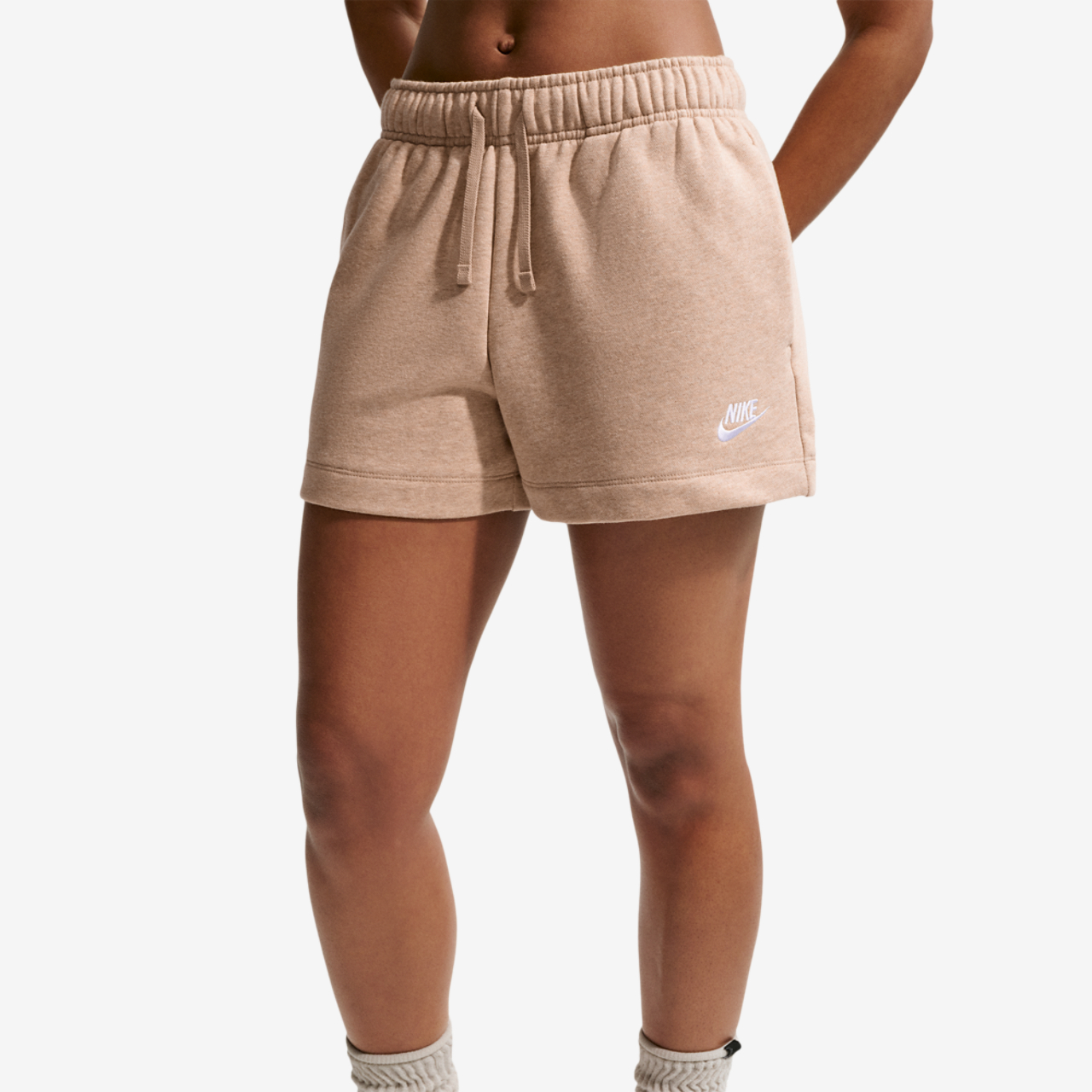 Nike NSW Club Fleece MR Short Image 1 of 5. Tap to open photo gallery.