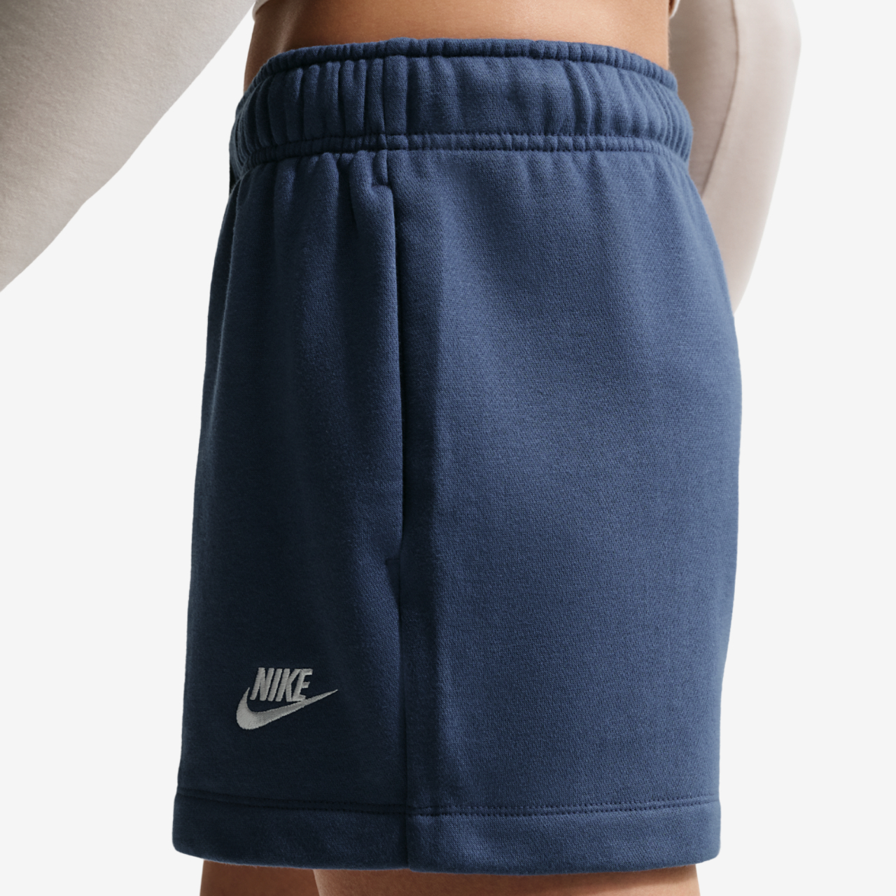 Nike NSW Club Fleece MR Short Image 3 of 7. Tap to open photo gallery.
