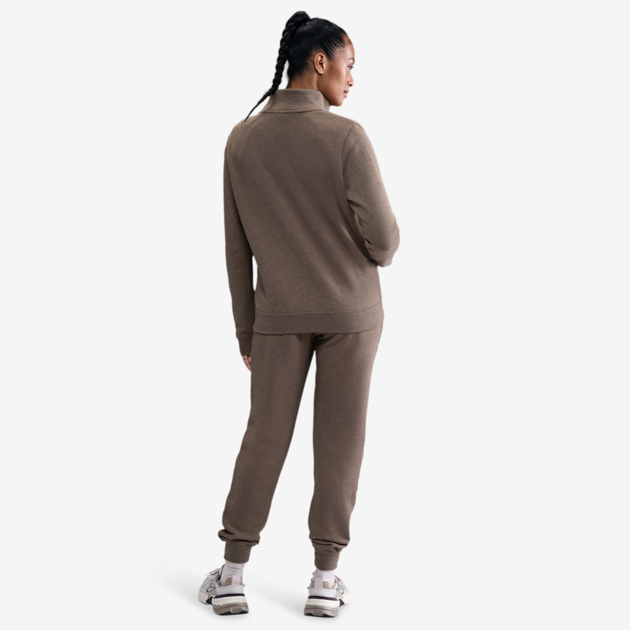 Nike NSW Club Fleece Quarter Zip Image 5 of 5. Tap to open photo gallery.